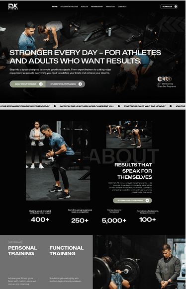 Image gallery marquee