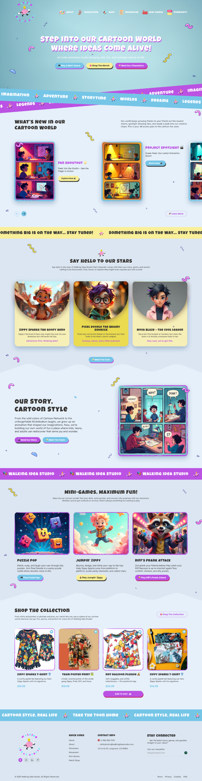 Image gallery marquee